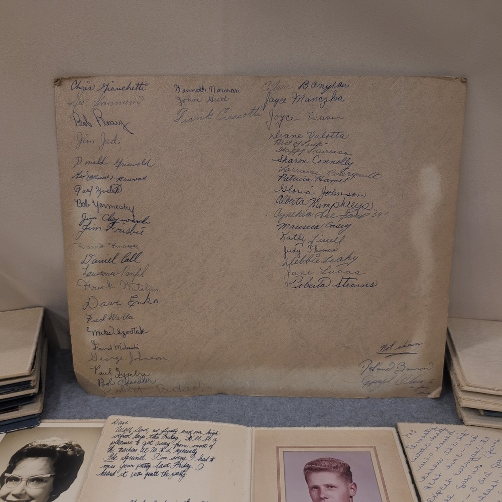 VTG Westfield High School 1963 Portrait Lot & 1950s Class Photo Massachusetts - Picture 9 of 11
